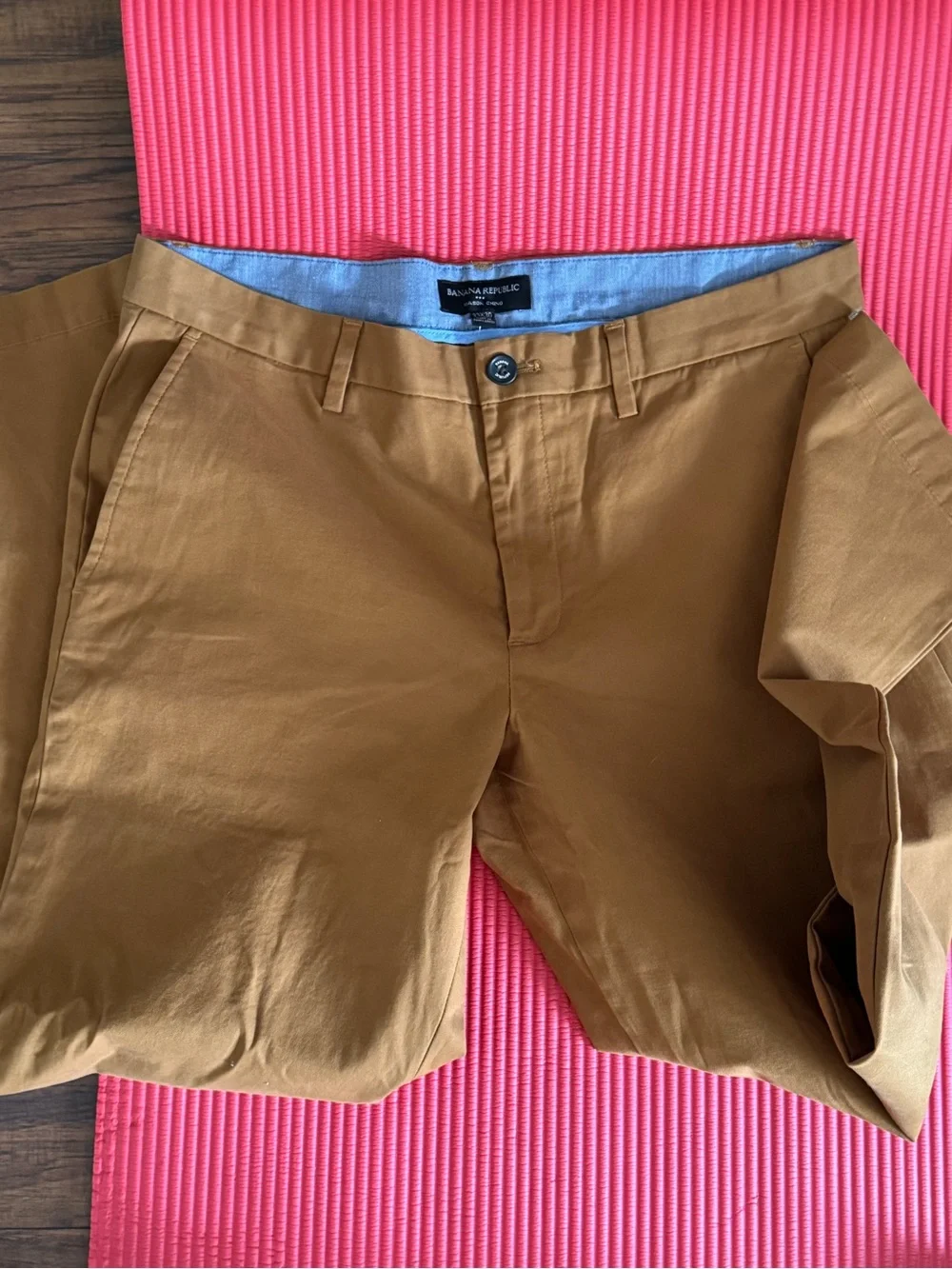 Men's Brown Chino Pants - Casual Slim Fit